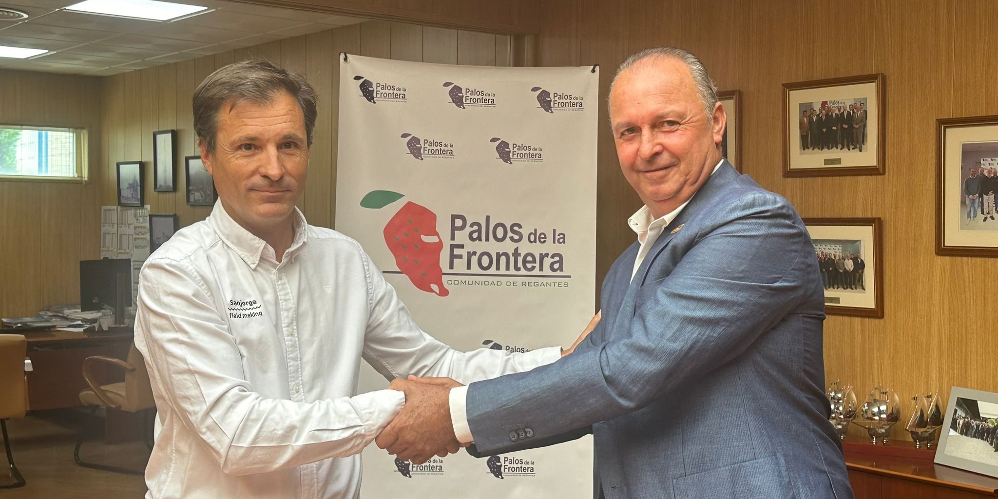 sanjorge patrocinara actos comunidad de regantes Palos de la Frontera
