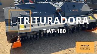 Maquinaria agrícola TRITURADORA TWF 180 arándanos y arboleda
