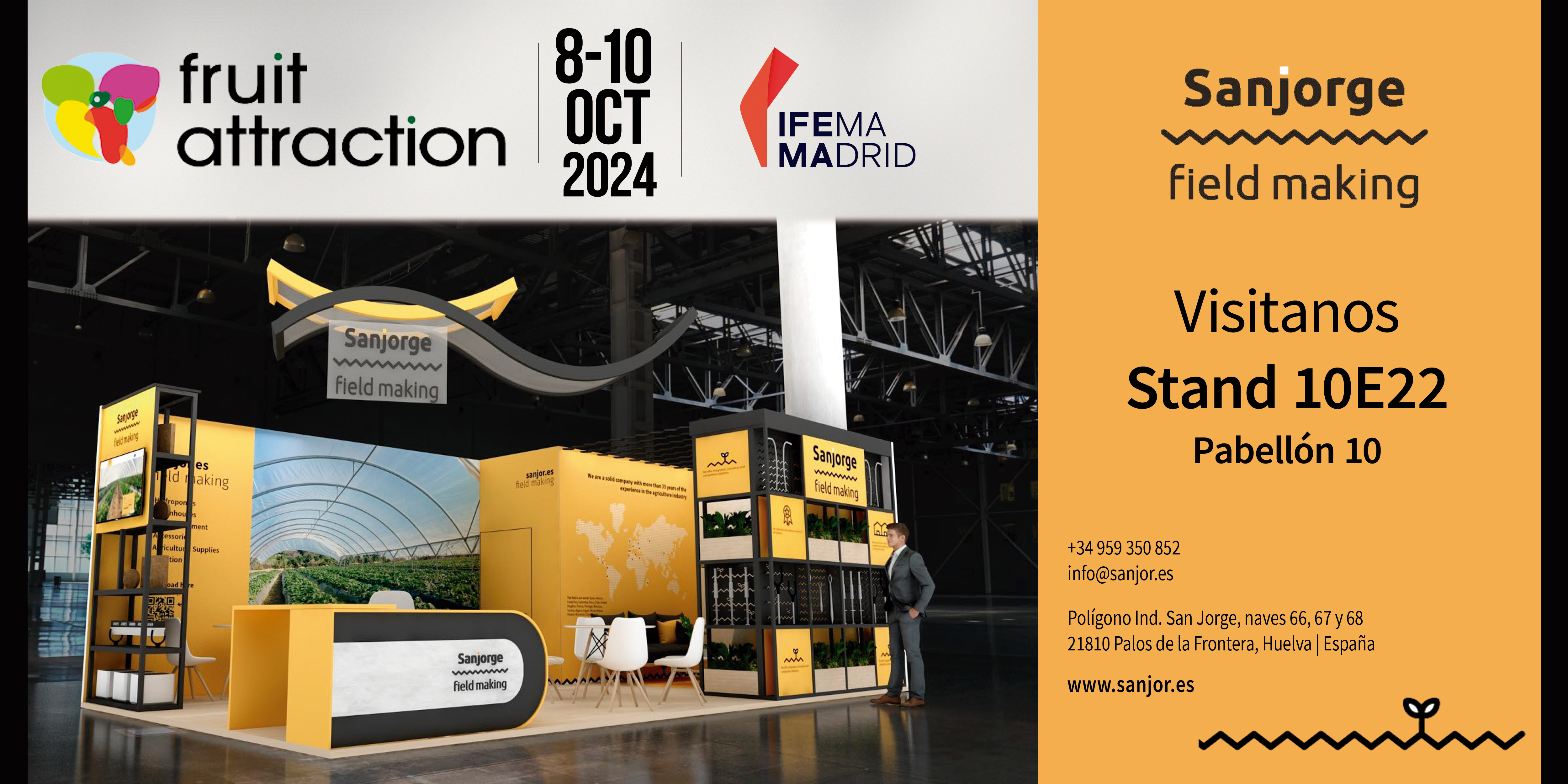 ubicación stand fruit attraction 2024 sanjorge